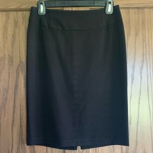 Black Pencil Skirt, Sequin Hearts Brand, Size 1
